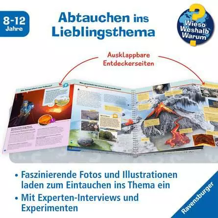 Ravensburger Wieso? Weshalb? Warum? ProfiWissen, Band 25: Vulkane