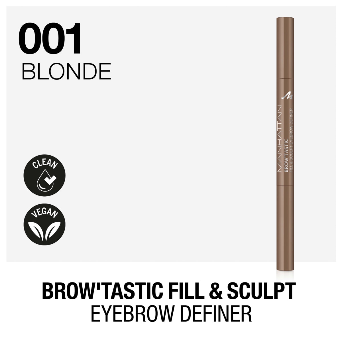 Augenbrauenstift Brow'Tastic Fill&Sculpt 001 Blonde, 0,25 g