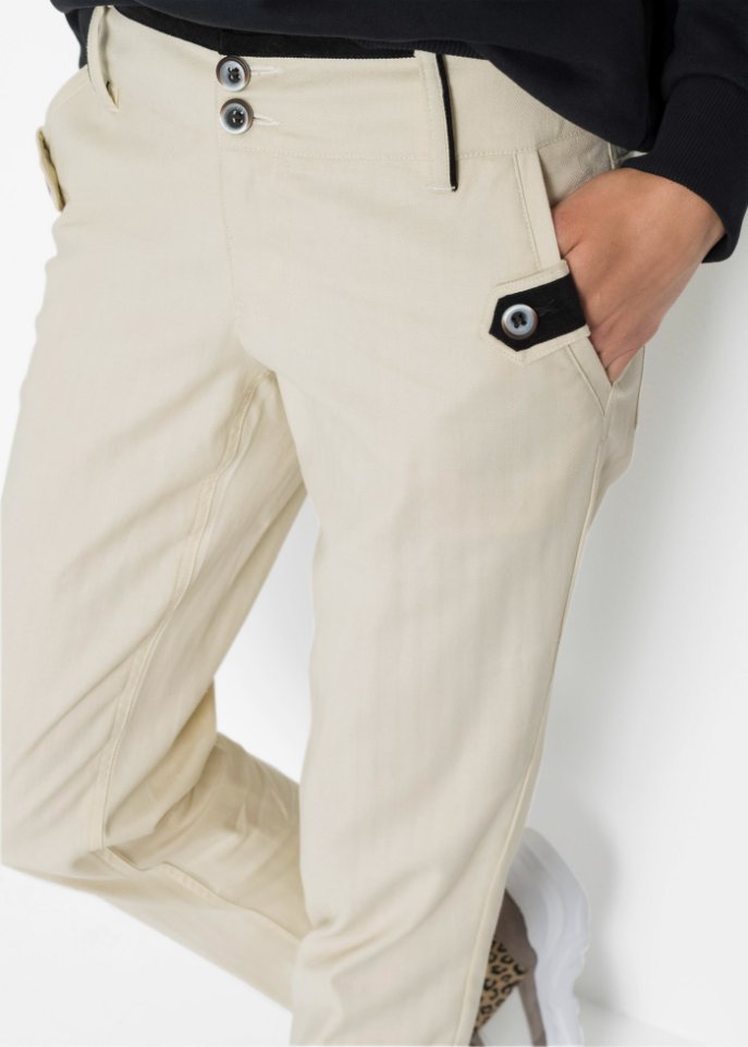 Hose mit Fischgradmuster