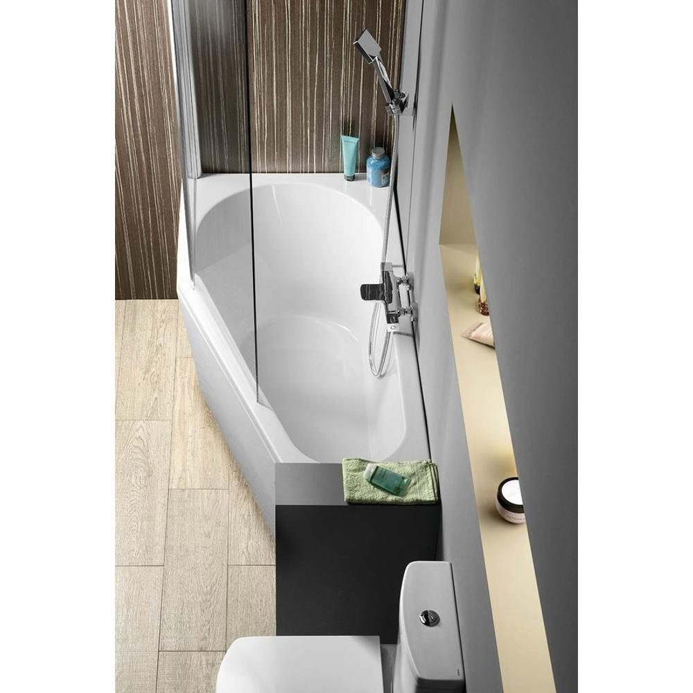 HAK Badewanne TIGRA Komplettset, (Komplettset), 150x75 cm