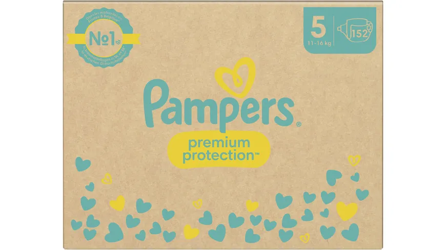 Pampers Premium Gr.5 Junior 11-16kg Monatsbox