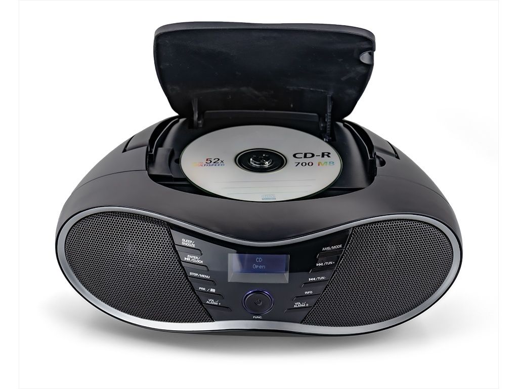 HBC434DAB-BT-Radio-CD-Player mit DAB + und Bluetooth - Schwarz