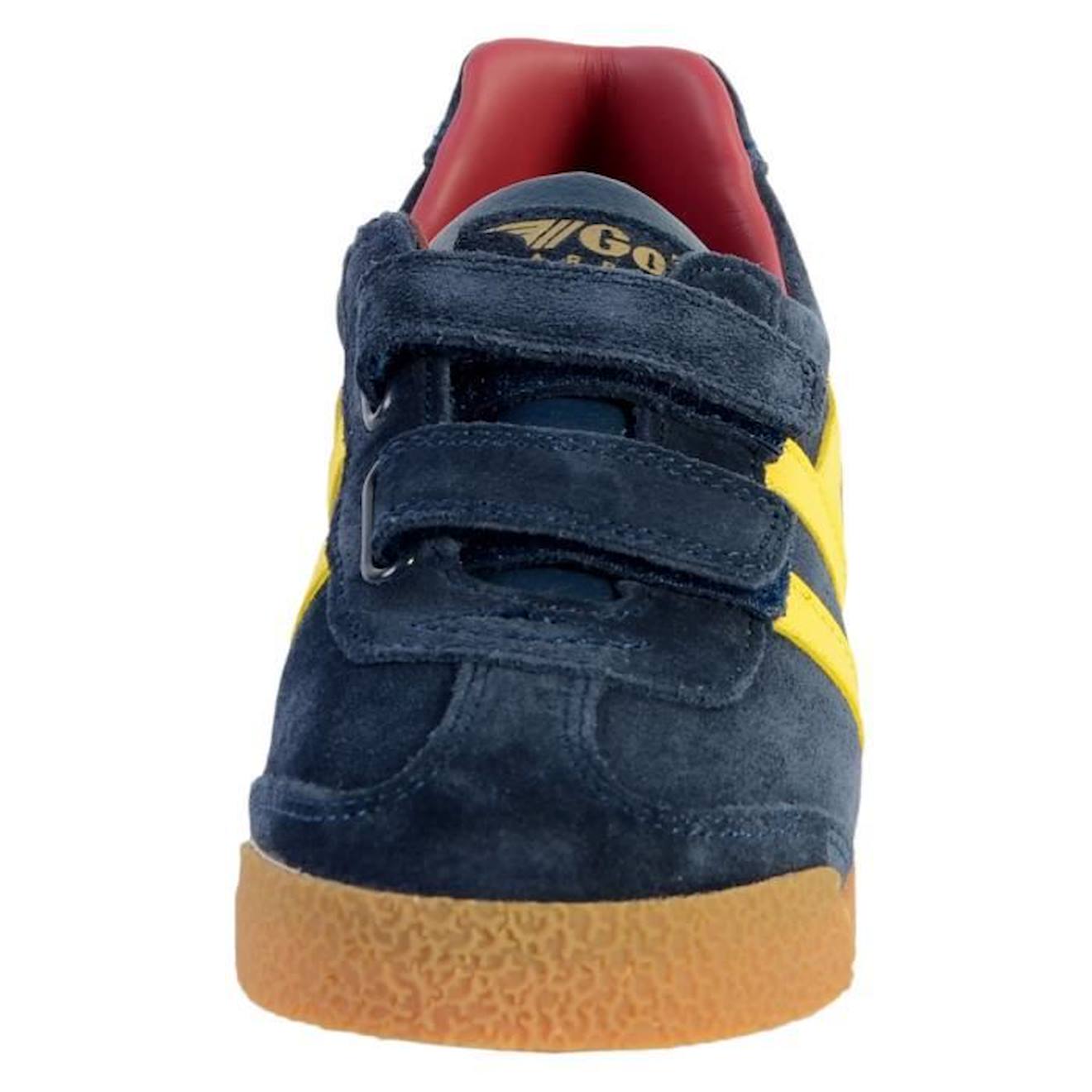 Basket Gola Enfant Harrier Velcro bleu