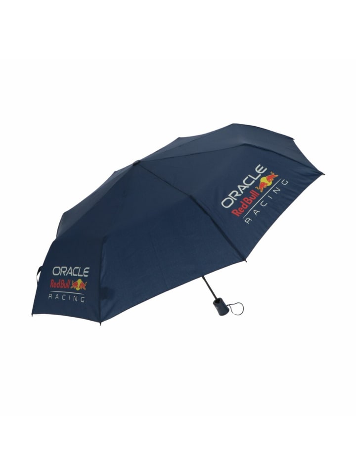 Red Bull Red Bull Regenschirm – Eleganter schwarzer Schirm mit Logo in schwarz günstig kaufen onesize