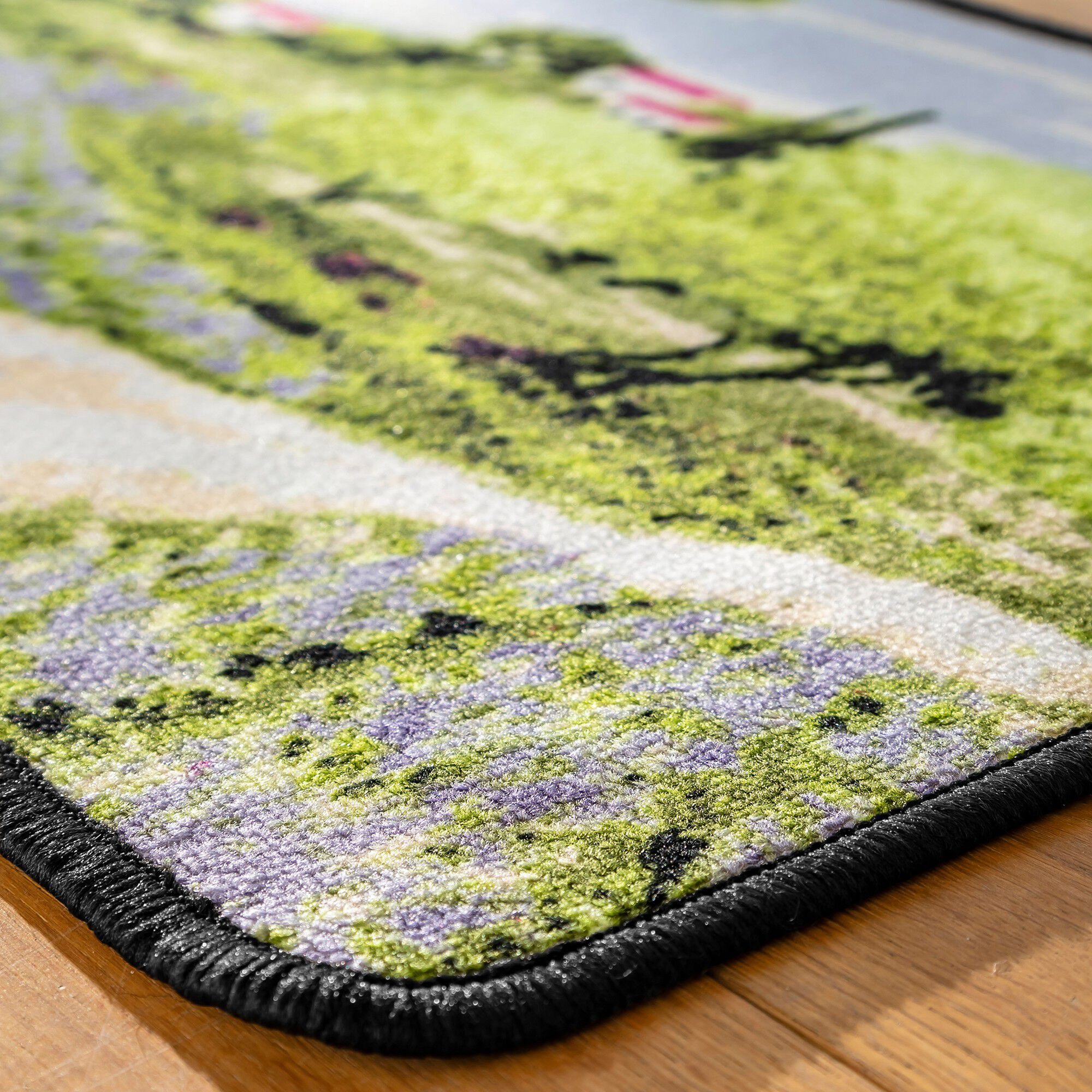 Tapis cuisine motif mas provençal