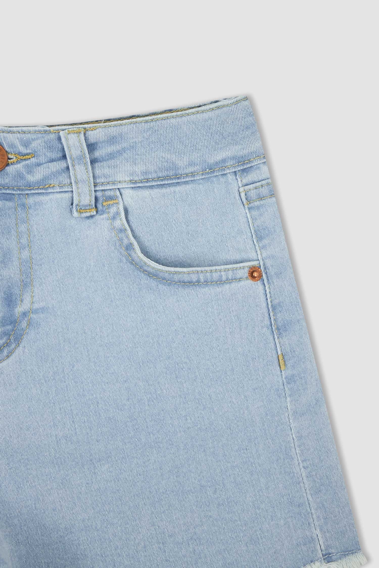 DeFacto Jeansshorts Mädchen Jeansshorts SKINNY FIT