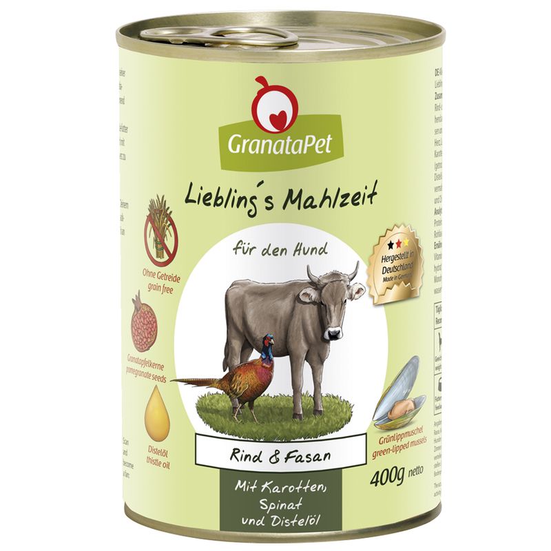 Probierpaket GranataPet Liebling's Mahlzeit 400 g
