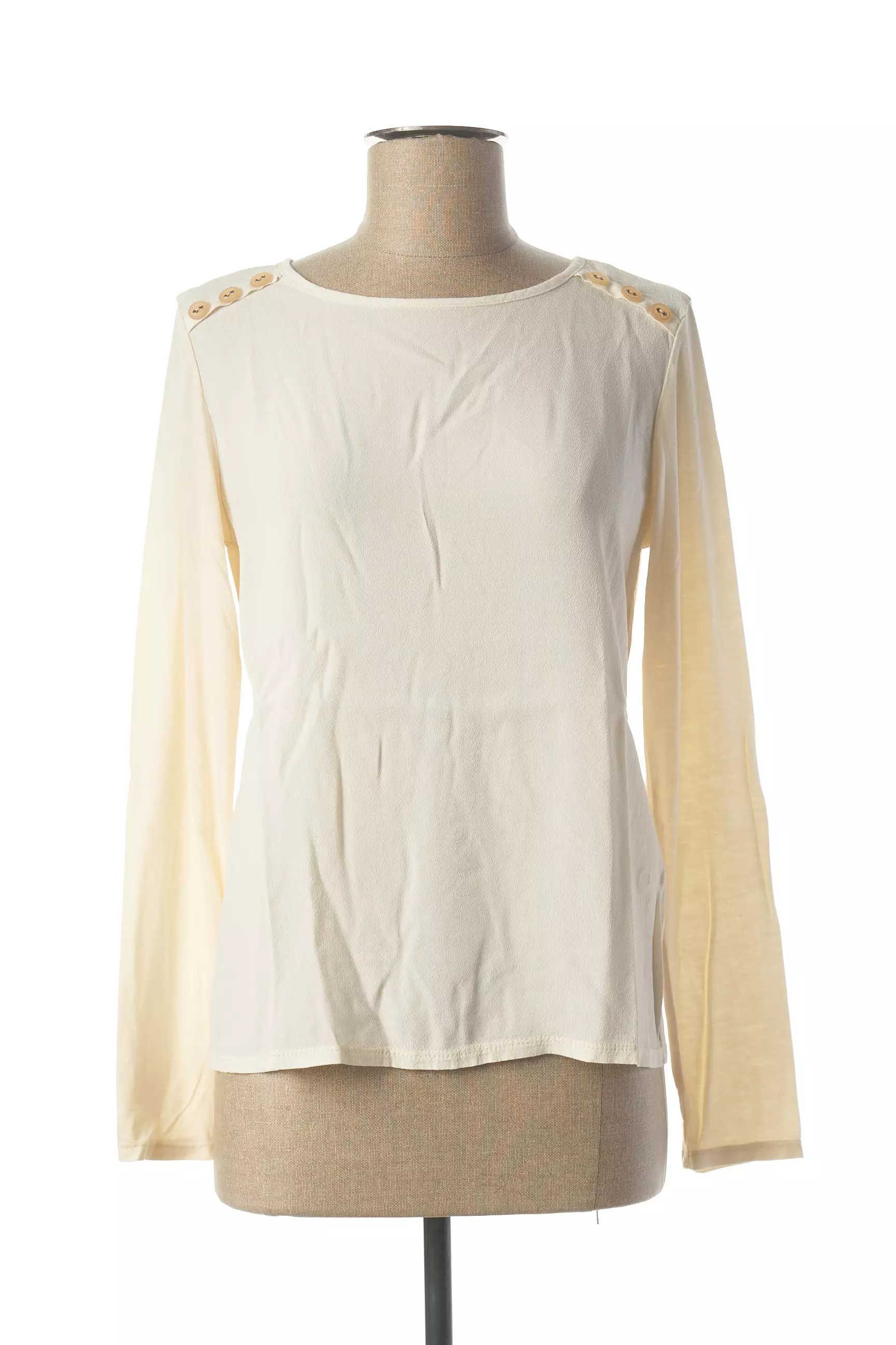 La Fee Maraboutee Tshirts Femme couleur beige