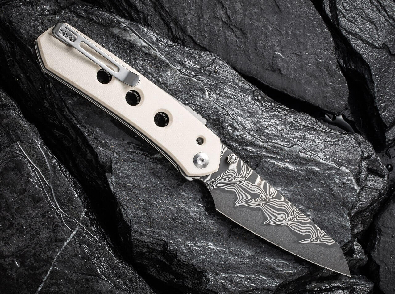 Vision FG G10 Ivory Damascus