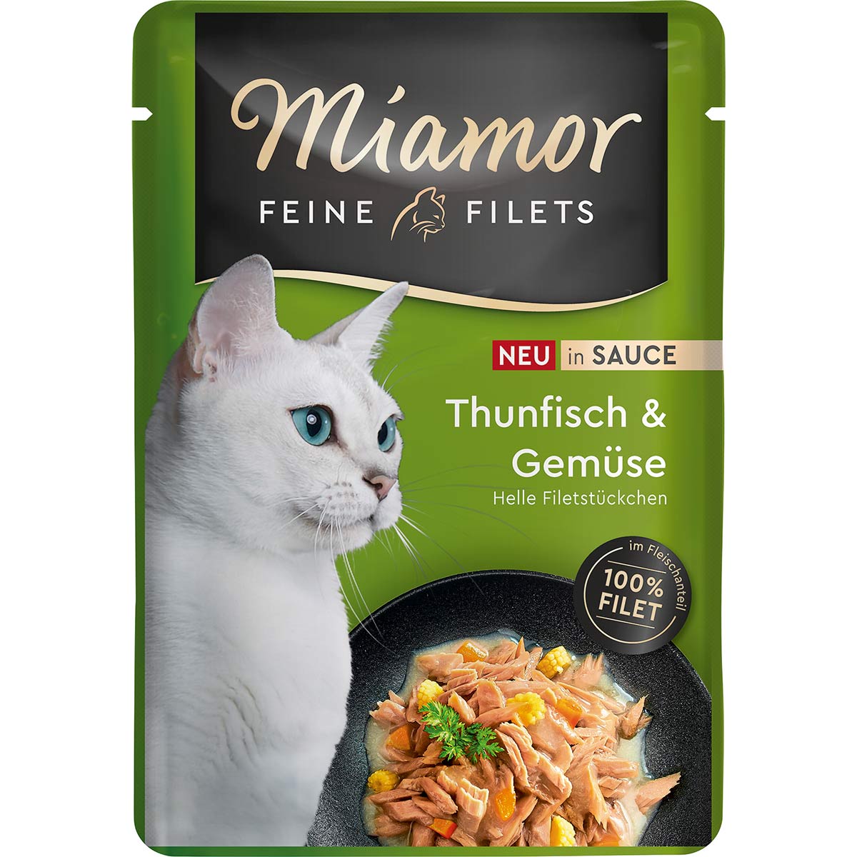 Miamor Feine Filets in Sauce Thunfisch und Gemüse bei ZooRoyal