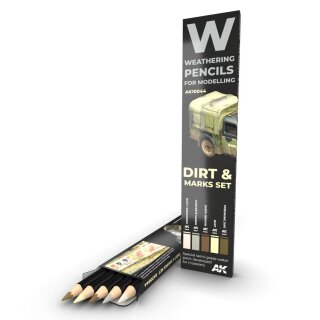 AK Dirt Marks Pencil Set (5)