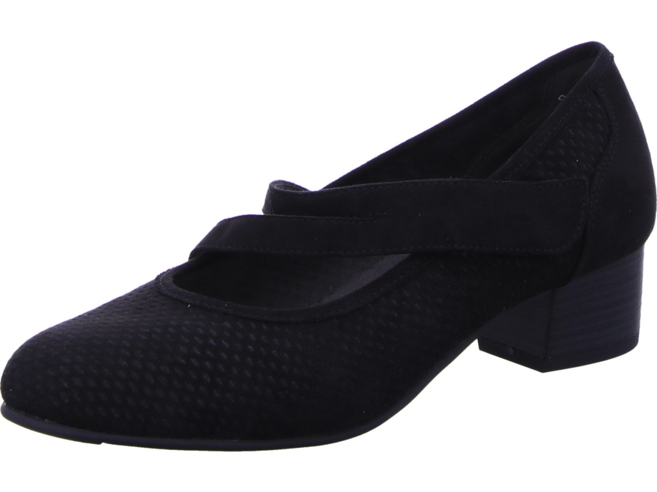 JANA Modische Pumps schwarz