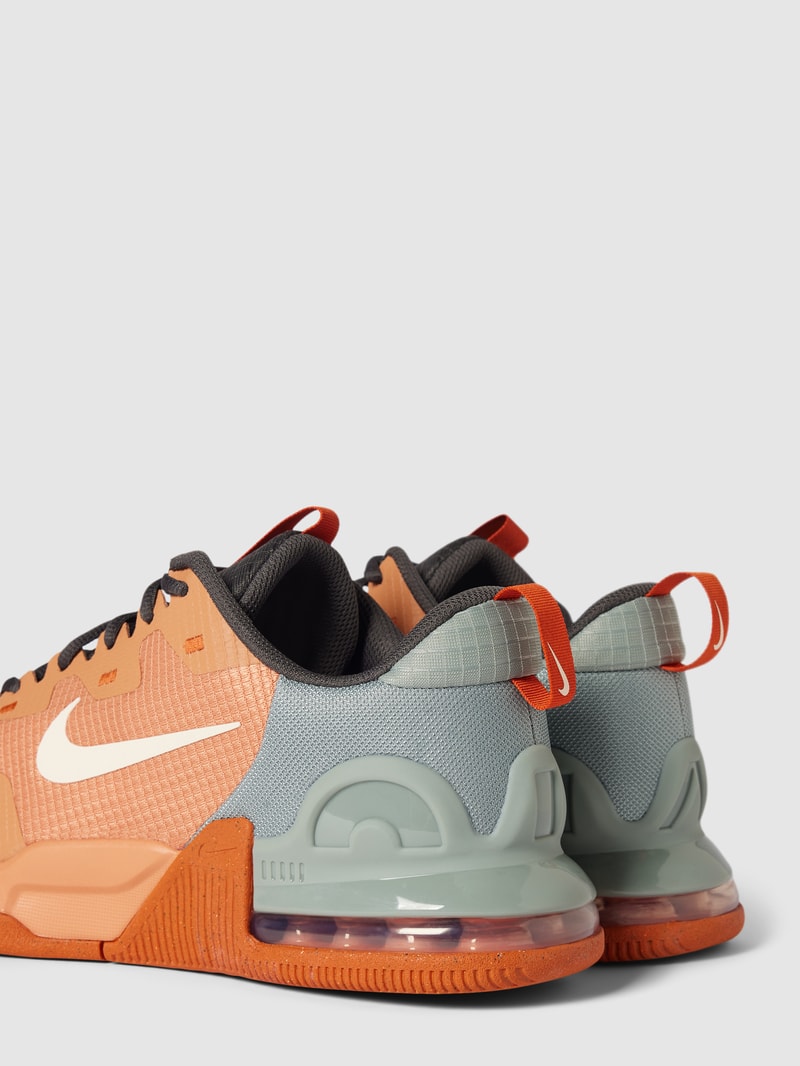 Sneaker mit Zugschlaufe Modell 'Air Max' in mittelbraun