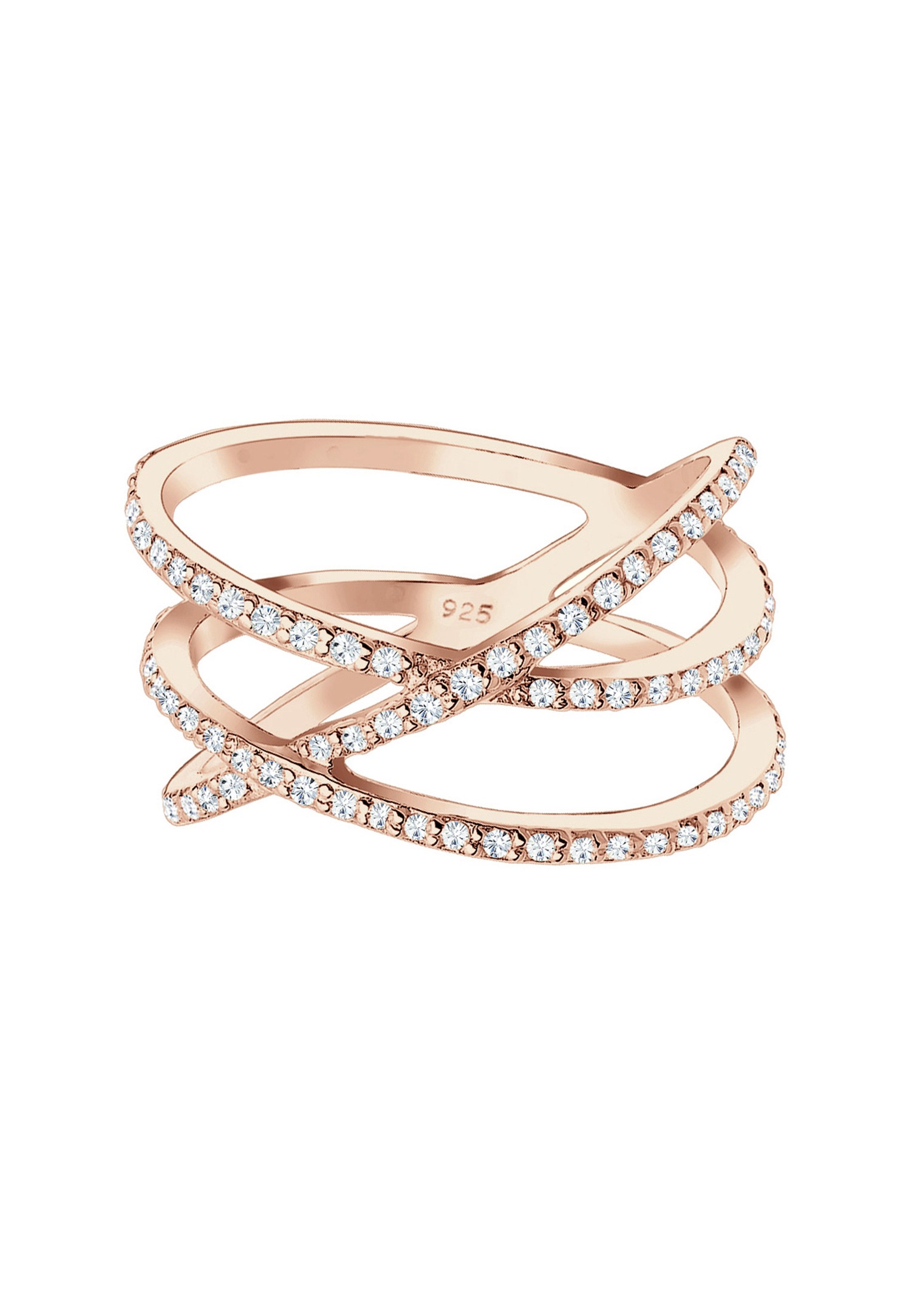 Elli prsten od 925 sterling srebra s cirkonima