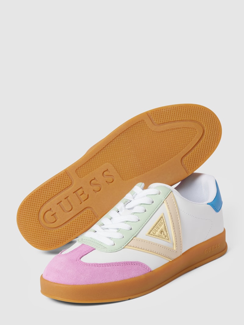 Sneaker mit Colour-Blocking-Design Modell 'AVIANA' in pink
