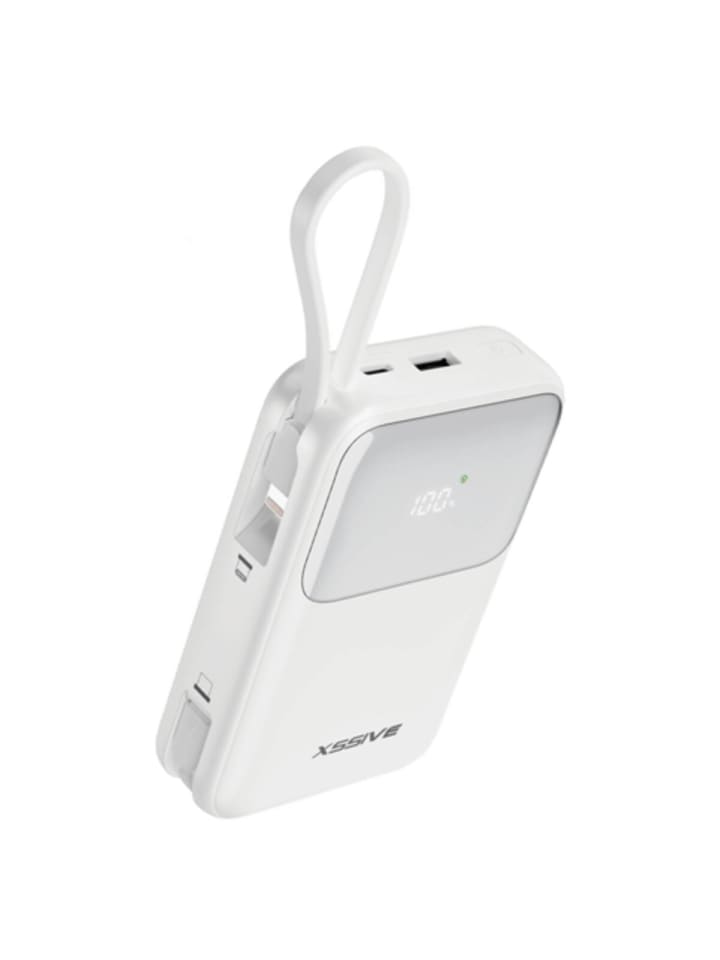 COFI 1453 22,5W Power Delivery Schnelllade-Powerbank mit LED-Display in Weiß günstig kaufen onesize