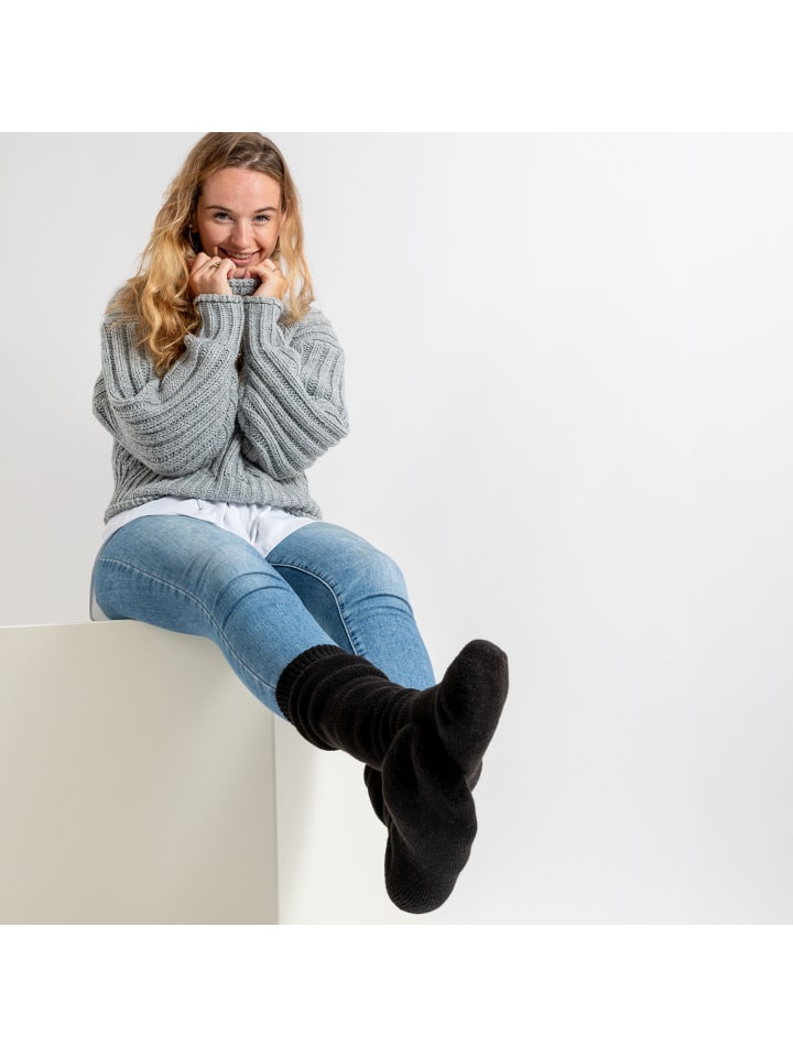 Occulto 2er Pack Ultra Thermosocken Yuki in Schwarz-Anthrazit günstig kaufen