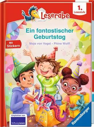 Leserabe - 1. Lesestufe: Ein fantastischer Geburtstag