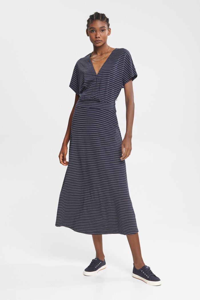 Maxikleid in Wickeloptik