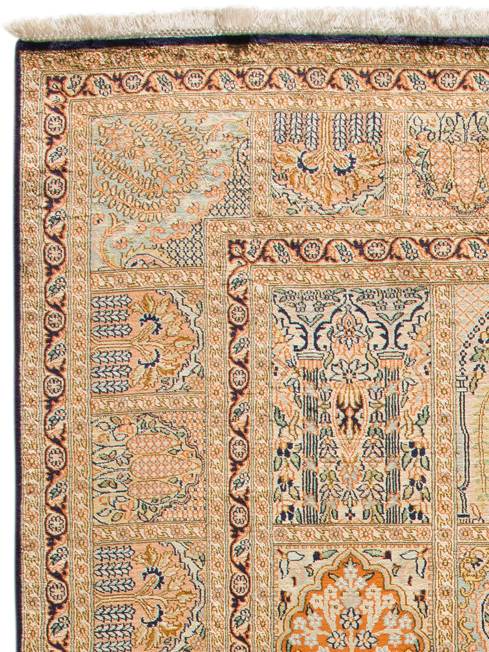 Kaschmir Seide 18/18 ca. 243 x 310 cm, Unikat / Einzelstück