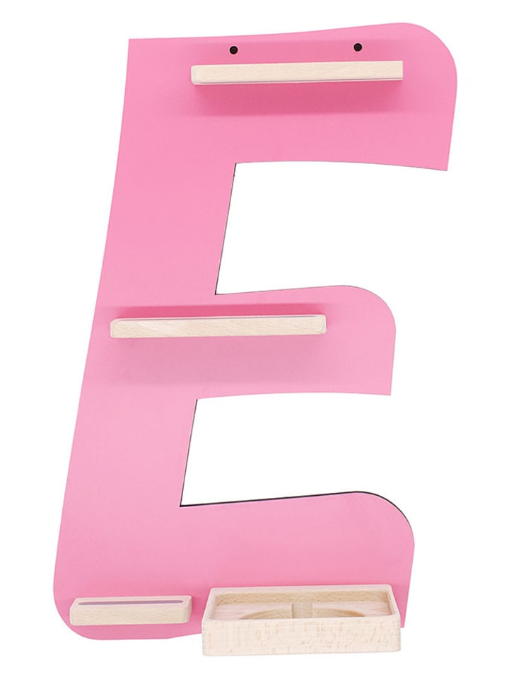 BOARTI Holz Regal Buchstabe E für Toniebox Tonies Figuren in Pink günstig kaufen onesize