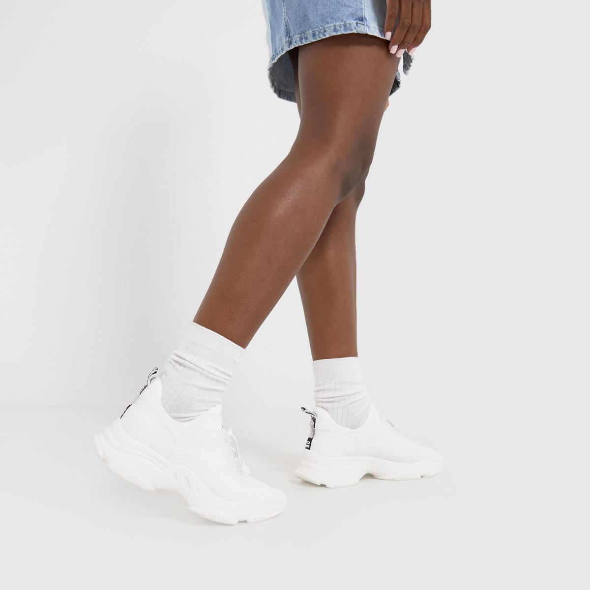 Steve Madden sportovní tenisky v bílé barvě