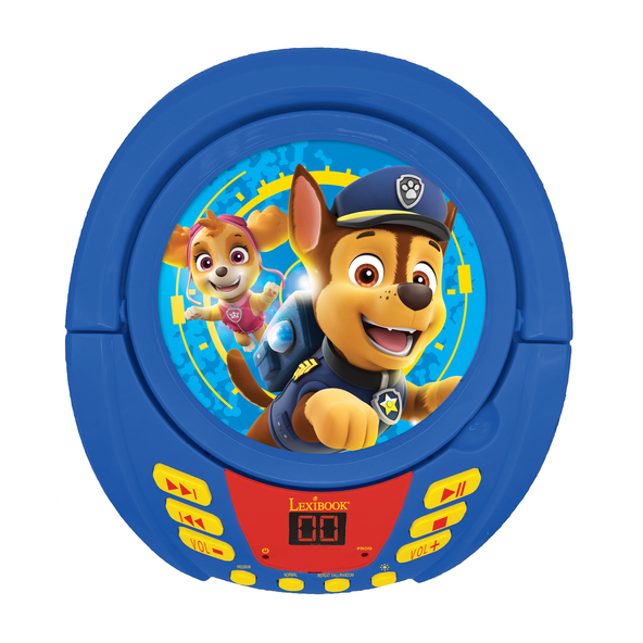 Paw Patrol Bluetooth® CD-Spieler mit Lichteffekten