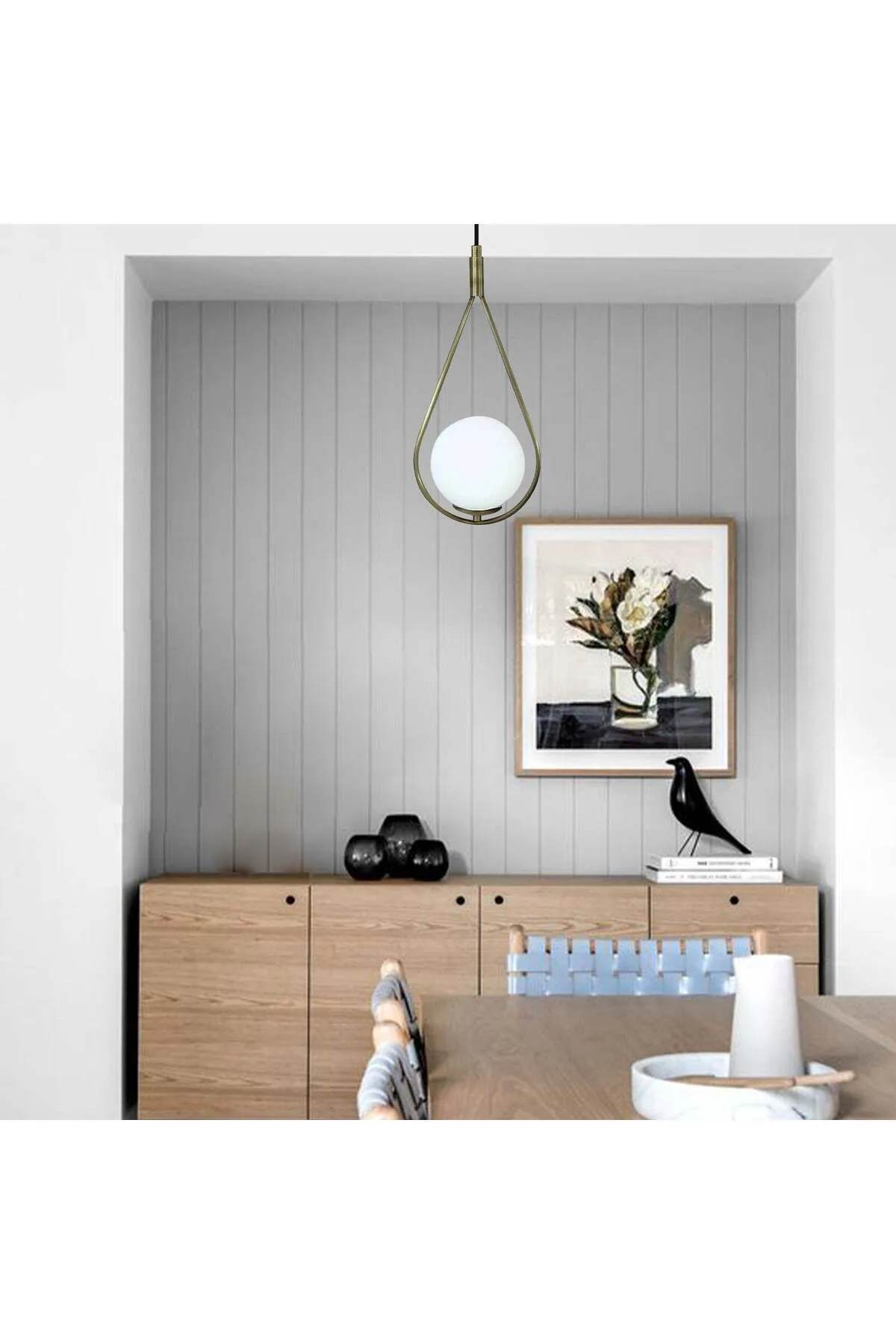 Bamyum  Hängelampe Vintage Glas Metall Hängelampe & Deckenlampe Hängependelleuchte