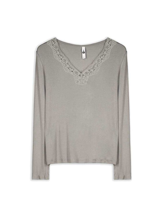 Langarmshirt - LENZING™ ECOVERO™