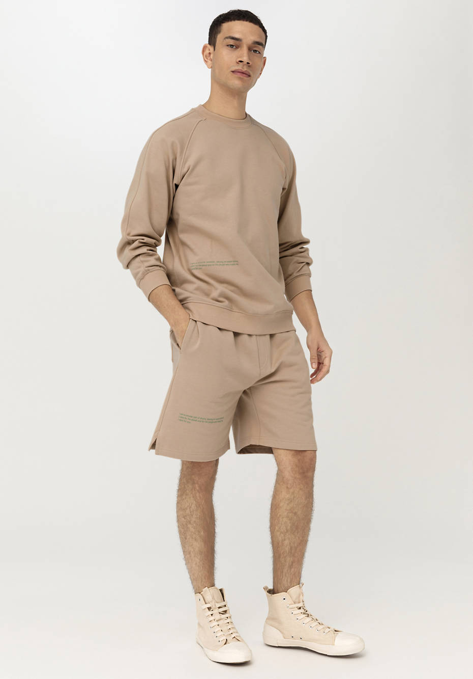 Sweatshirt Cradle to cradle aus reiner Bio-Baumwolle