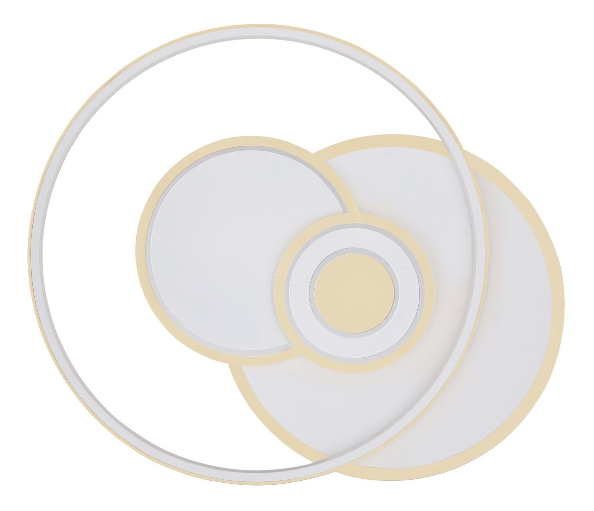 Globo LED Deckenleuchte Roderick 54,5 x 46 cm