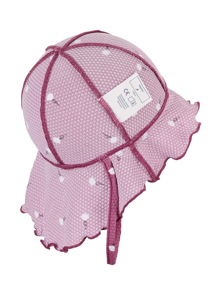 Sterntaler Bademütze mit Nackenschutz Blumen in pinkfarben günstig kaufen