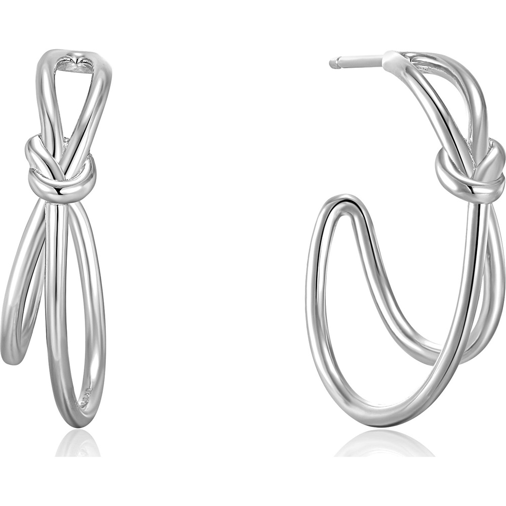 Ania Haie Créoles 925 Argent Boucles d'oreilles