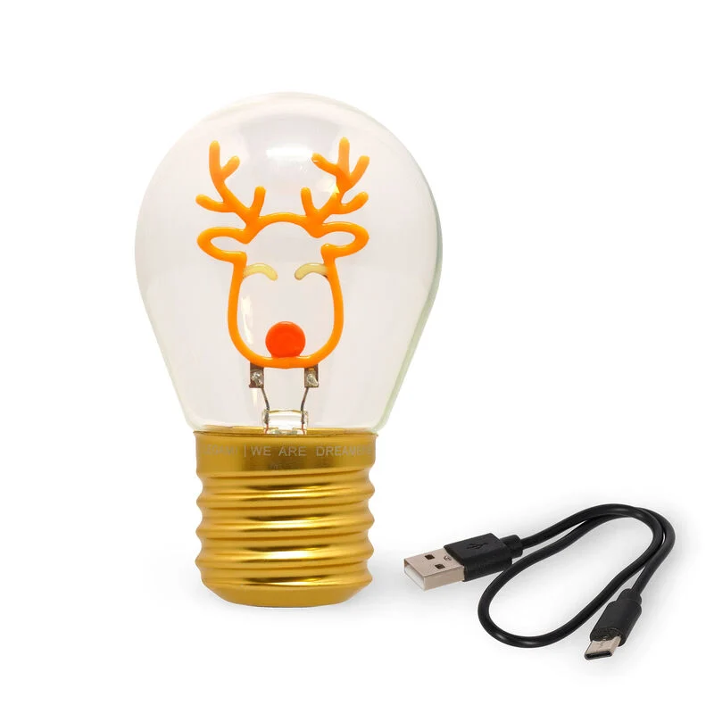Stolová lampa v tvare žiarovky - Bulb Fiction