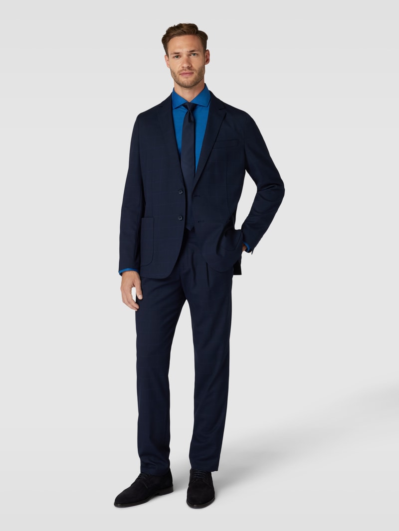 Regular Fit Business-Hemd von BOSS Modell 'JOE' in royalblau