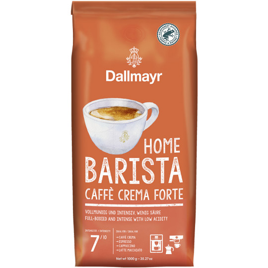 Dallmayr Home Barista Caffè Crema Forte ganze Bohne 1KG