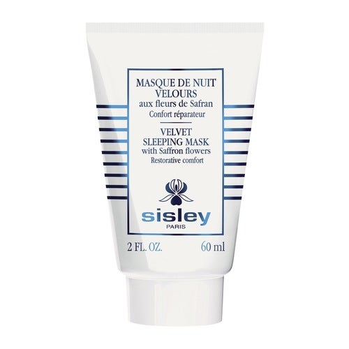 Maschera da notte in velluto Sisley con fiori di zafferano 60 ml