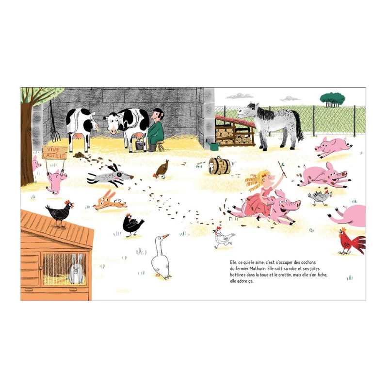 Livre La princesse qui pue qui pete - Casterman