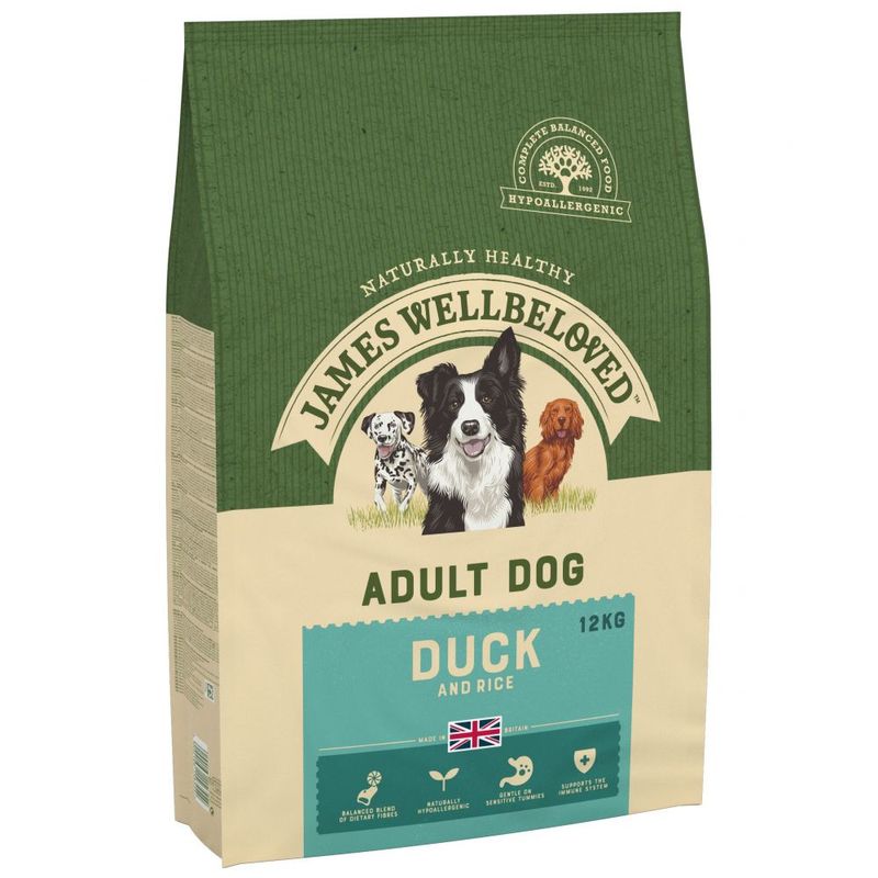 James Wellbeloved Adult Dog Hypoallergenic Ente & Reis