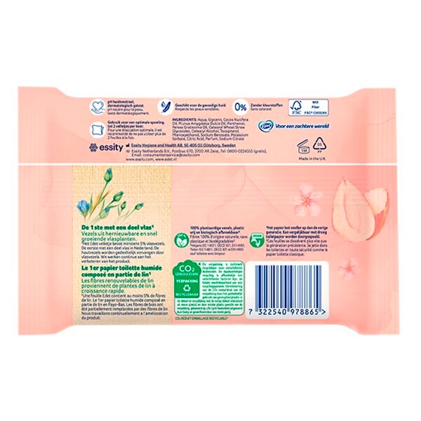 Edet Comfort Mandulás Tej Nedves WC-papír 42 db
