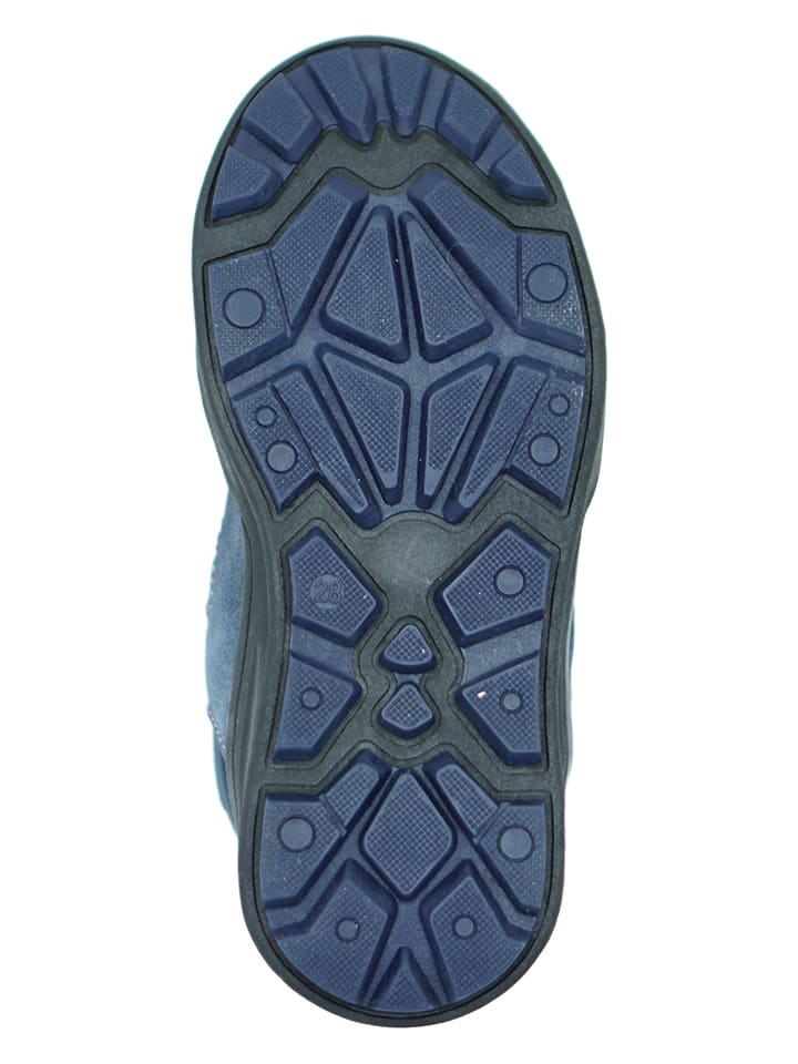 El Naturalista Leder-Winterboots in Blau günstig kaufen