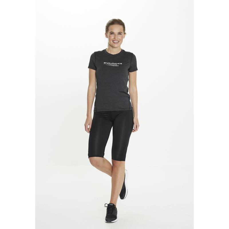 Endurance WANGE MELANGE Printshirt Damen
