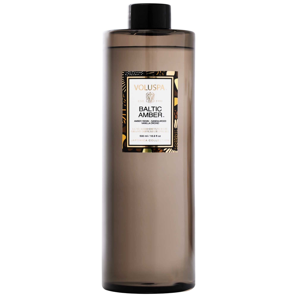 voluspa Baltic Amber 500mL REED DIFFUSER Refill REFILL
