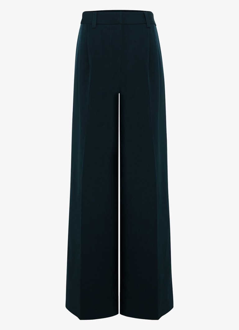 Pantaloni Arabella Phase Eight cu talie înaltă și croi larg, cu buzunare laterale