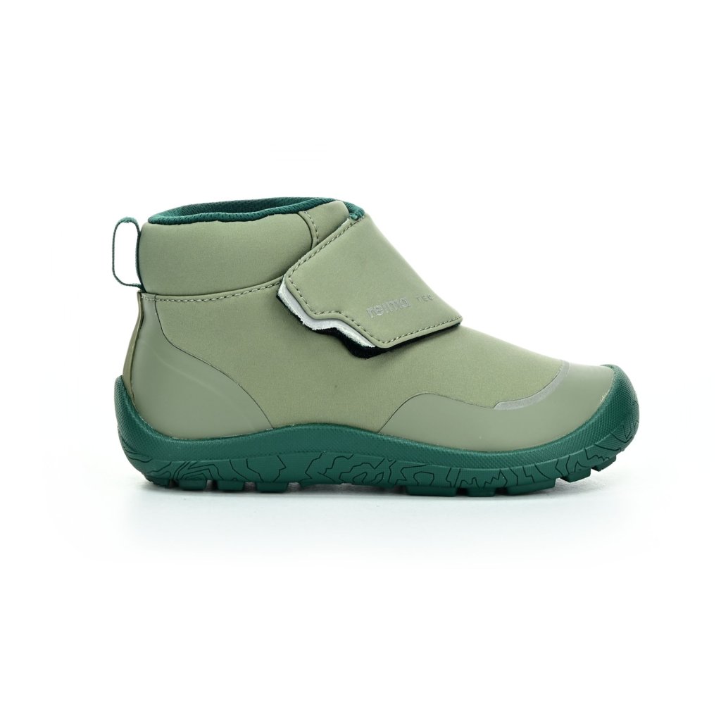 Reima Hyppii Greyish Green Barfußstiefeletten