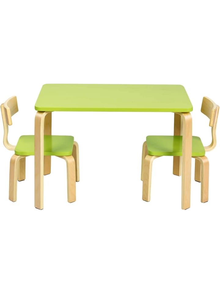 COSTWAY Sitzgruppe 3 tlg. 3-12 Jahren in Grün günstig kaufen onesize