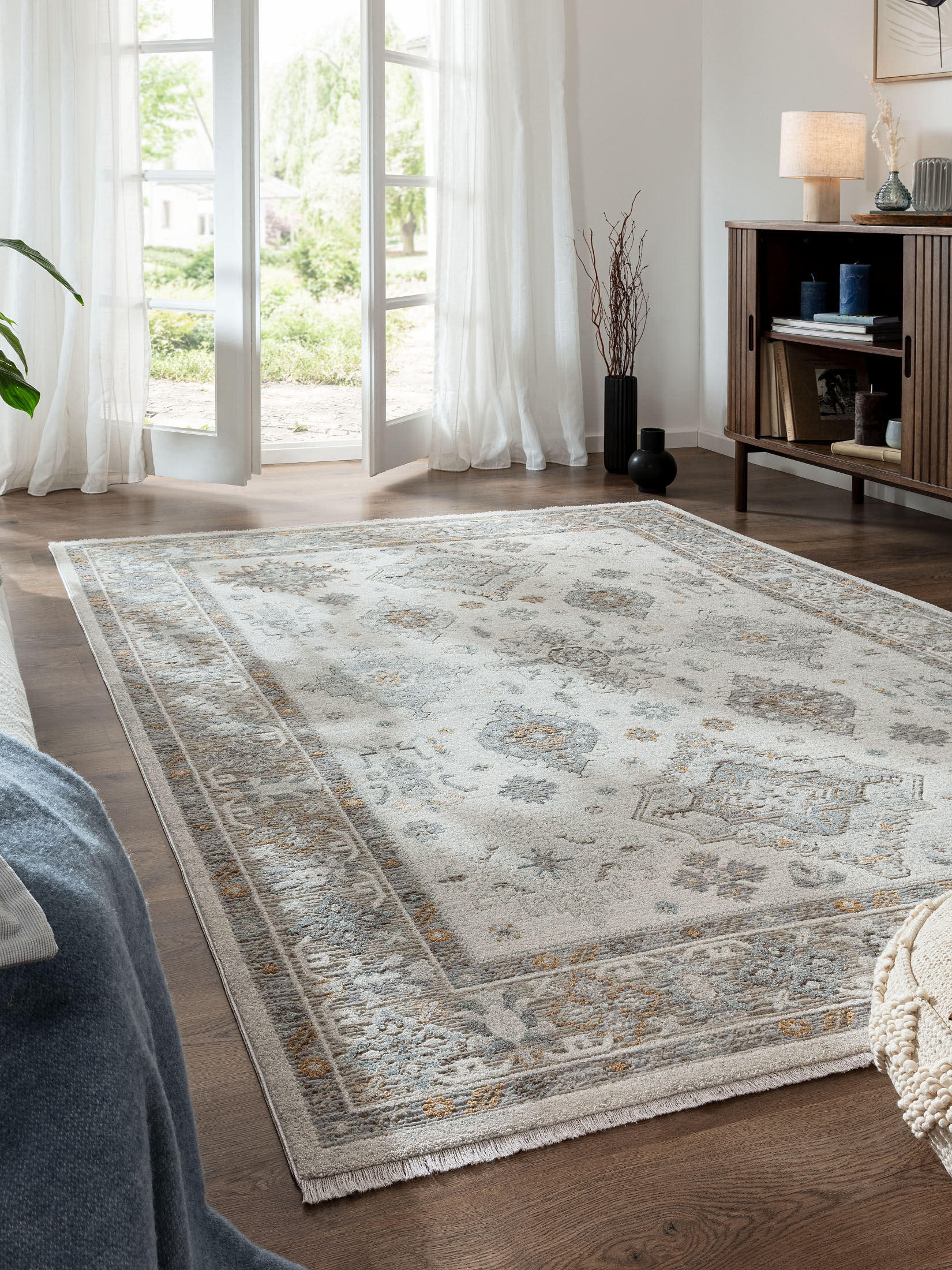 Amarat Vintage-Teppich, Ivory