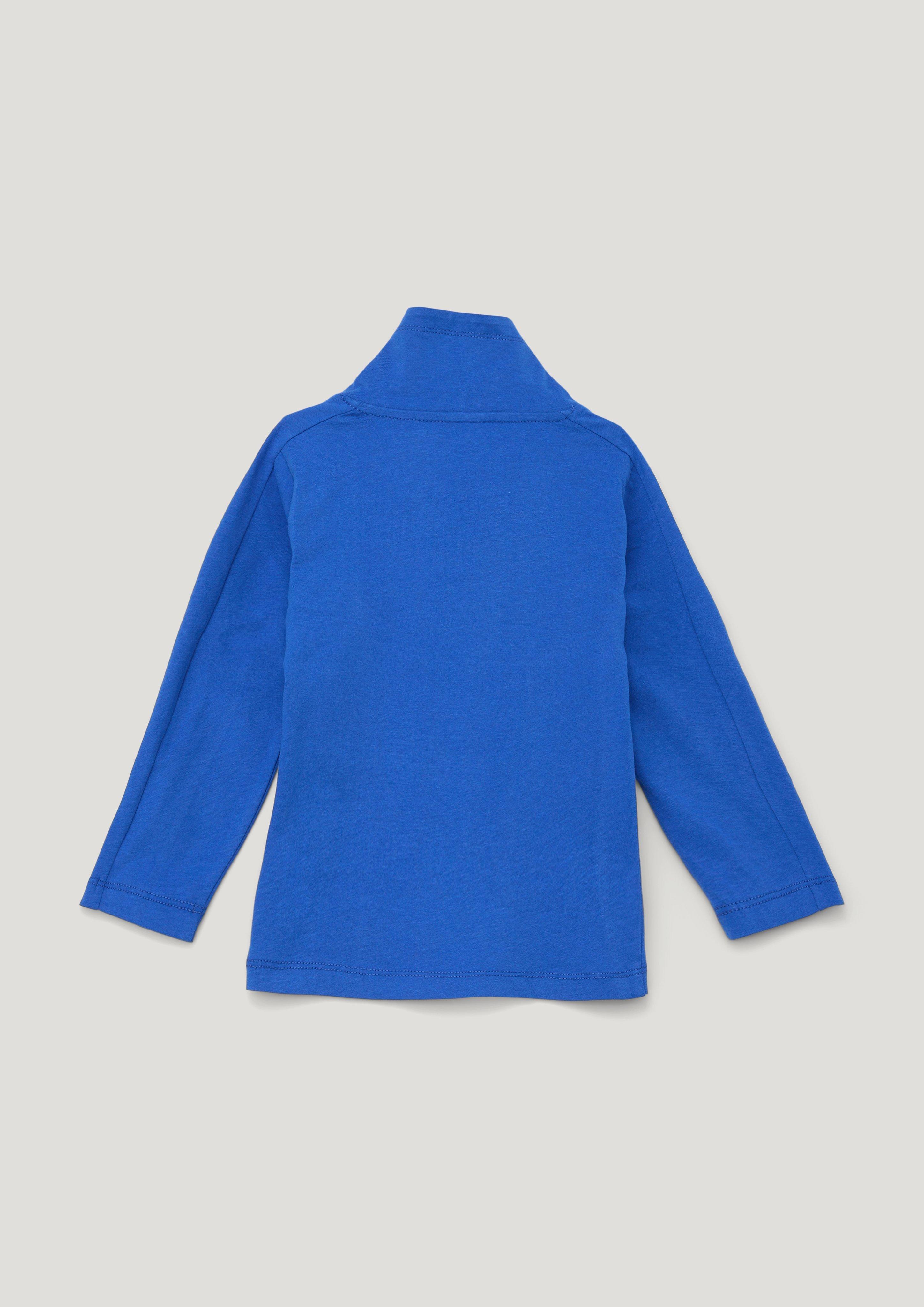 Longsleeve mit Schalkragen  2134108-5588