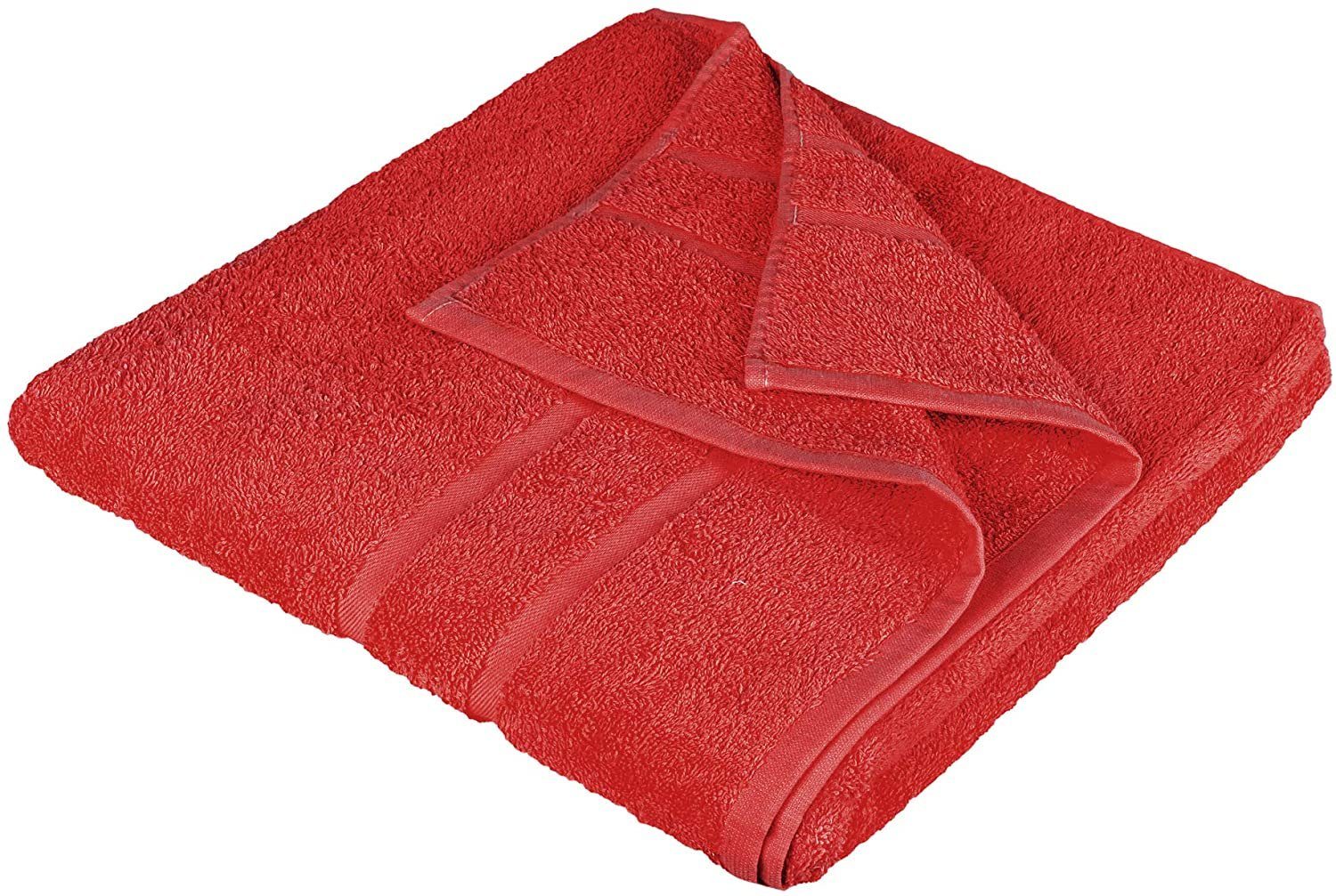 StickandShine Handtuch Set 4x Gästehandtuch 4x Handtücher 4x Duschtücher 2x Badetücher als SET in verschiedenen Farben (14 Teilig) 100% Baumwolle 500 GSM Frottee 14er Handtuch Pack, 100% Baumwolle 500 GSM