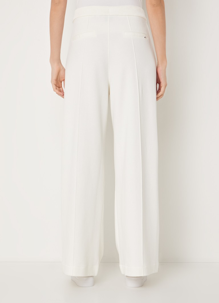 HUGO BOSS Elsam high waist wide fit trousers with side pockets